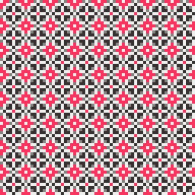 Çapraz desenli soyut vektör çizimi