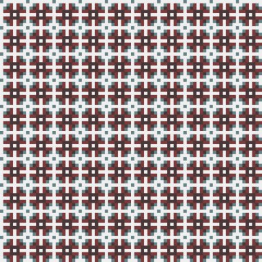 Çapraz desenli soyut vektör çizimi