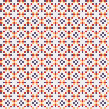 Çapraz desenli soyut vektör çizimi