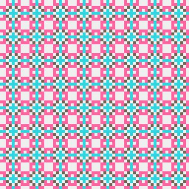 Çapraz desenli soyut vektör çizimi