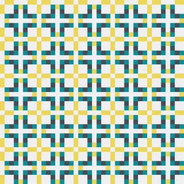 Çapraz desenli soyut vektör çizimi