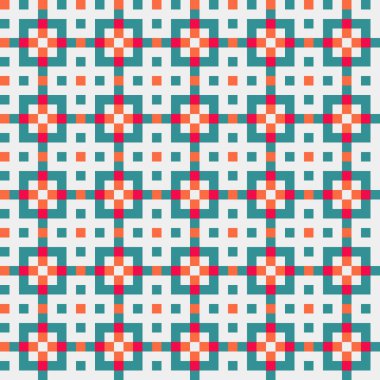 Çapraz desenli soyut vektör çizimi