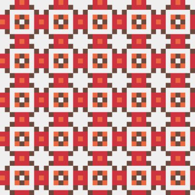 Çapraz desenli soyut vektör çizimi