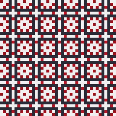 Çapraz desenli soyut vektör çizimi