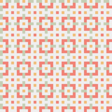 Çapraz desenli soyut vektör çizimi