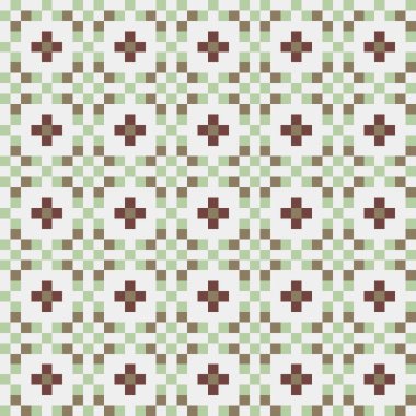 Çapraz desenli soyut vektör çizimi