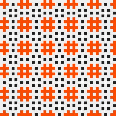 Çapraz desenli soyut vektör çizimi