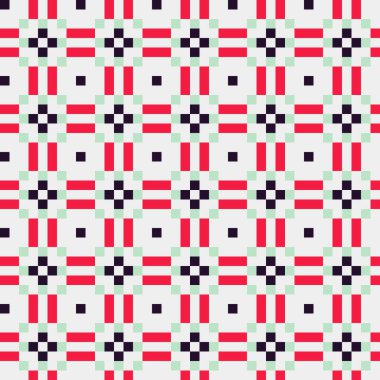 Çapraz desenli soyut vektör çizimi