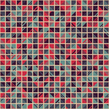 soyut geometrik desen, hesaplama sanatı illüstrasyonu