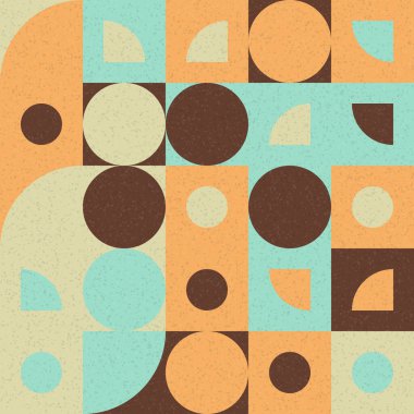 soyut geometrik desen, hesaplama sanatı illüstrasyonu