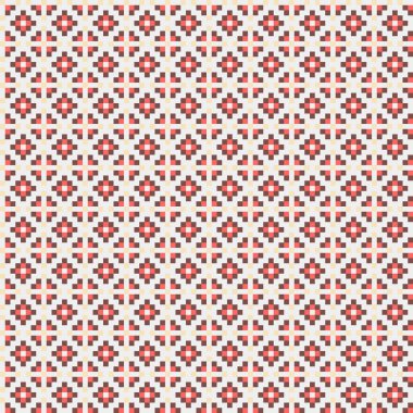 Soyut çapraz desenli üretken hesaplama sanatı çizimi