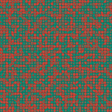 soyut geometrik desen, hesaplama sanatı illüstrasyonu