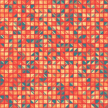 soyut geometrik desen, hesaplama sanatı illüstrasyonu