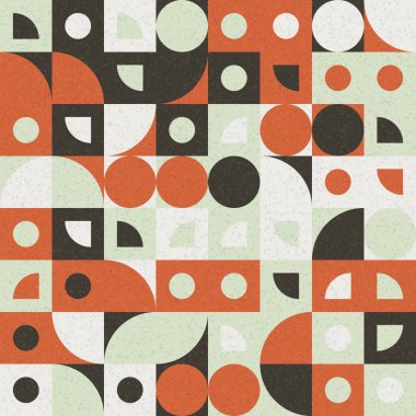 soyut geometrik desen, hesaplama sanatı illüstrasyonu