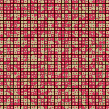 Soyut Geometrik Desen, Dijital Duvar Kağıdı