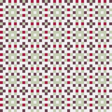 Soyut çapraz desenli üretken hesaplama sanatı çizimi