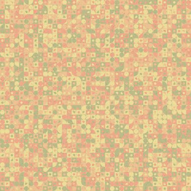 soyut geometrik desen, hesaplama sanatı illüstrasyonu