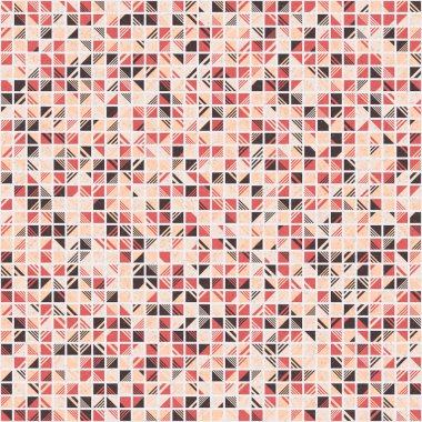 soyut geometrik desen, hesaplama sanatı illüstrasyonu