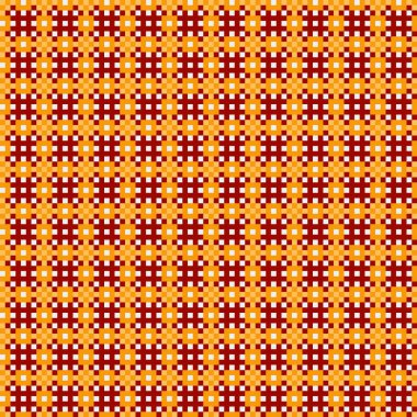 Soyut çapraz desenli üretken hesaplama sanatı çizimi