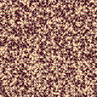 soyut geometrik desen, hesaplama sanatı illüstrasyonu