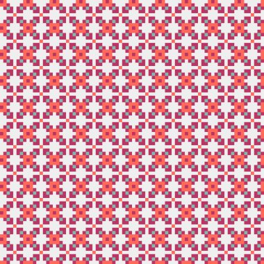 Soyut çapraz desenli üretken hesaplama sanatı çizimi