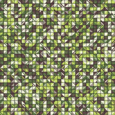 soyut geometrik desen, hesaplama sanatı illüstrasyonu