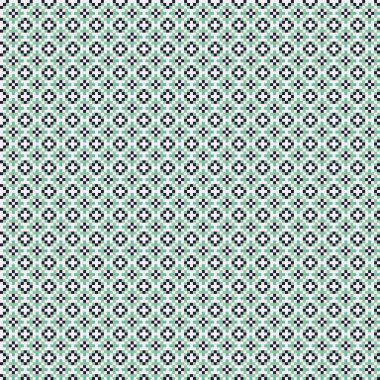 Soyut çapraz desen, üretken hesaplama sanatı illüstrasyonu 