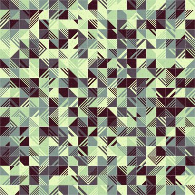 soyut geometrik desen, hesaplama sanatı illüstrasyonu