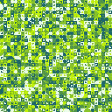 soyut geometrik desen, hesaplama sanatı illüstrasyonu