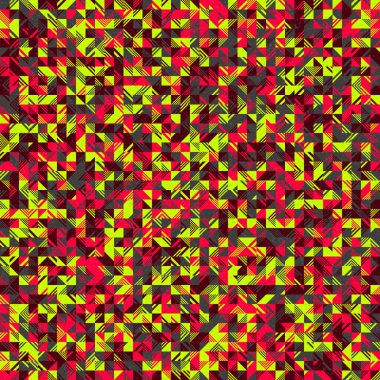 soyut geometrik desen, hesaplama sanatı illüstrasyonu