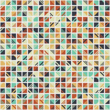 soyut geometrik desen, hesaplama sanatı illüstrasyonu