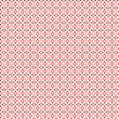 Soyut çapraz desenli üretken hesaplama sanatı çizimi