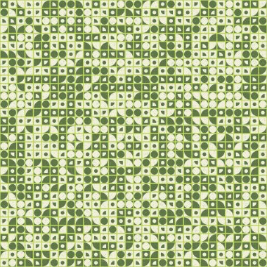 soyut geometrik desen, hesaplama sanatı illüstrasyonu