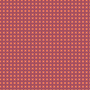 Soyut çapraz desen, üretken hesaplama sanatı illüstrasyonu 