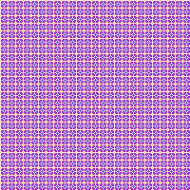 Soyut çapraz desenli üretken hesaplama sanatı çizimi