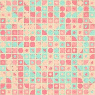 soyut geometrik desen, hesaplama sanatı illüstrasyonu