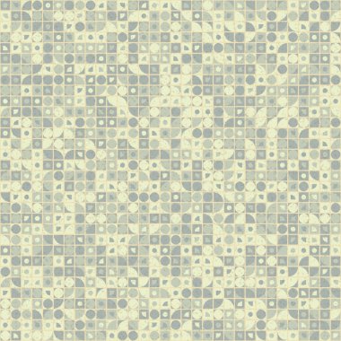 soyut geometrik desen, hesaplama sanatı illüstrasyonu