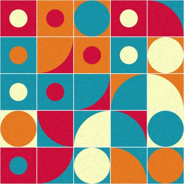 soyut geometrik desen, hesaplama sanatı illüstrasyonu