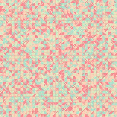 soyut geometrik desen, hesaplama sanatı illüstrasyonu