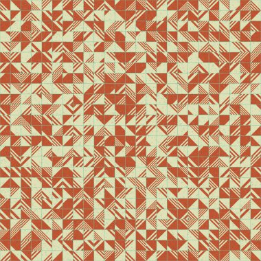 soyut geometrik desen, hesaplama sanatı illüstrasyonu