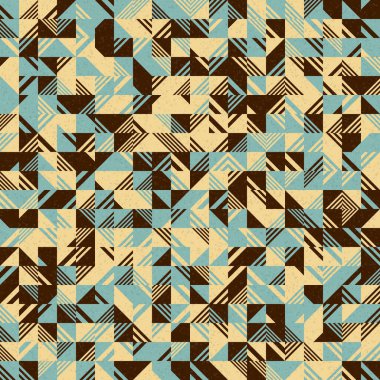 soyut geometrik desen, hesaplama sanatı illüstrasyonu