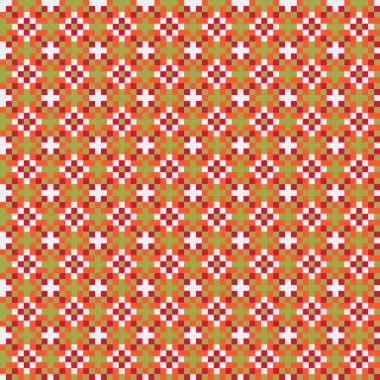 Noktasız renkli noktaların soyut üretken sanat tasarımı