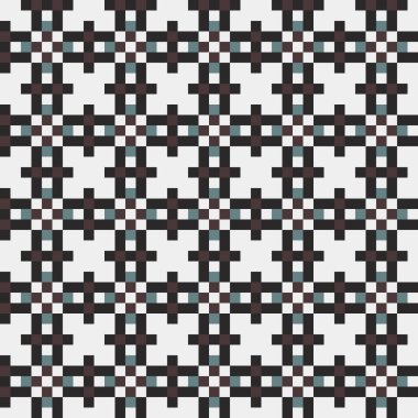 Soyut çapraz desen, üretken hesaplama sanatı illüstrasyonu 