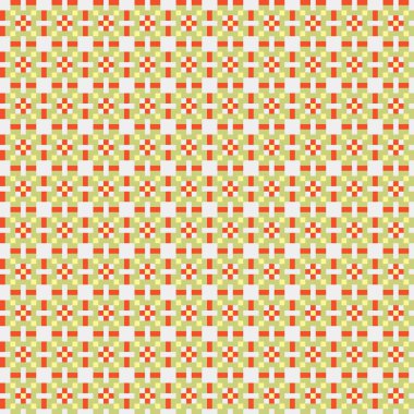 Soyut çapraz desen, üretken hesaplama sanatı illüstrasyonu 