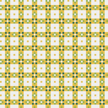 Soyut çapraz desenli üretken hesaplama sanatı çizimi