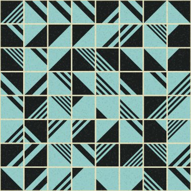 soyut geometrik desen, hesaplama sanatı illüstrasyonu