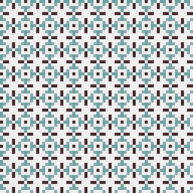 Soyut çapraz desenli üretken hesaplama sanatı çizimi