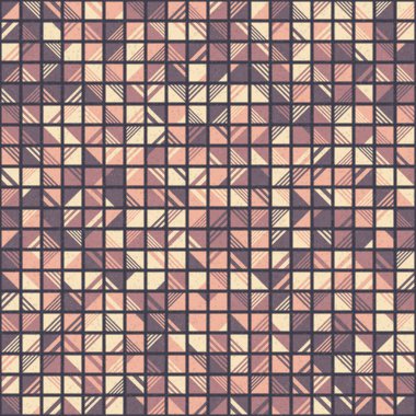 soyut geometrik desen, hesaplama sanatı illüstrasyonu