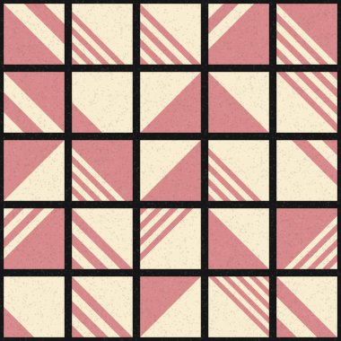 soyut geometrik desen, hesaplama sanatı illüstrasyonu