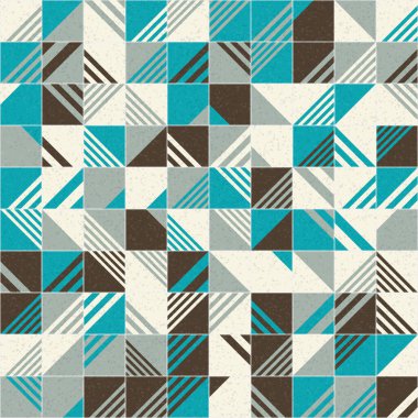 soyut geometrik desen, hesaplama sanatı illüstrasyonu